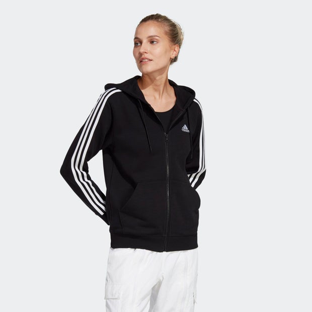 Adidas Essentials 3-Stripes Regular Full-Zip - Damen Hoodies