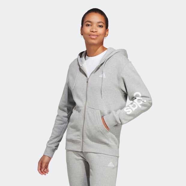 Image of Adidas Essentials Linear Full-zip - Donna Hoodies