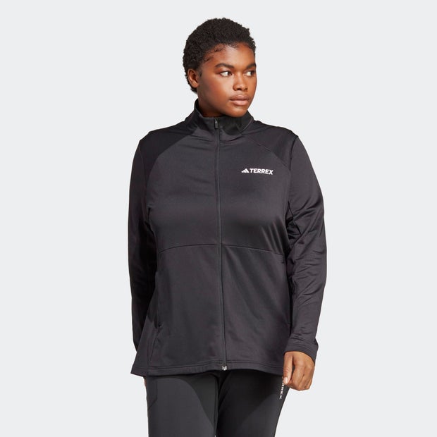 Adidas Terrex Multi Full-Zip (Plus Size) - Dames Jackets