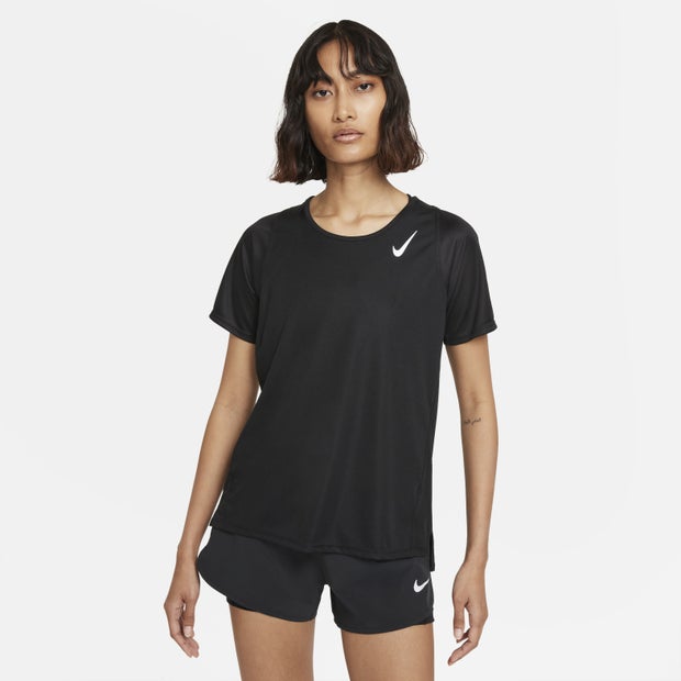 Image of Nike Dri-fit Race Short-sleeve - Donna Track Tops