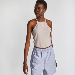 Women Vests - Nike Nsw Rib - Taupe-White