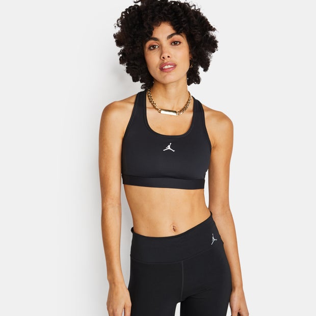 Jordan Essentials Sportbeha's/Sportvesten Dames - Zwart - Maat XS