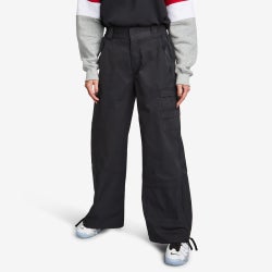 Women Pants - Jordan Brooklyn Fleece Heavyweight Trousers - Black