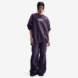 Damen Sweatshirts - Nike Oversized Fleece Crew - Dkraisin-Dkraisin