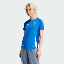 Damen Jerseys/Replicas - adidas Italy 2024 Home Authentic - Blue-Blue