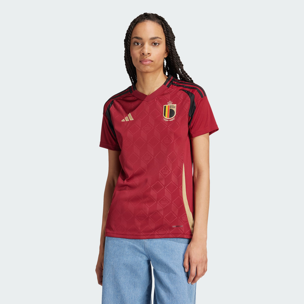 Image of Adidas Belgium 24 Home female Maglie/Repliche - Viola - Tela di cotone - Foot Locker035