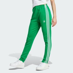 Donna Pantaloni - adidas Adicolor Superstar - Green-Green