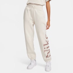 Women Pants - Nike Phoenix Os - Lt Orewood Brn-Smokey Mauve