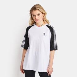 Mujer T-Shirts - adidas Superstar - White-Black