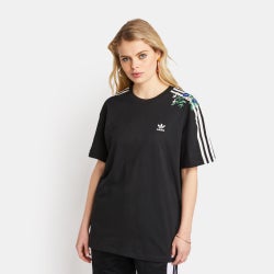 Mujer T-Shirts - adidas Adicolor Classics 3-Stripes - Black-Black