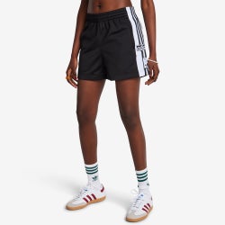 Damen Shorts - adidas Adibreak - Black-Black