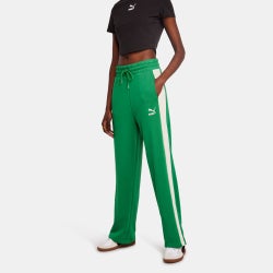 Women Pants - Puma T7 - Archive Green-Archive Green