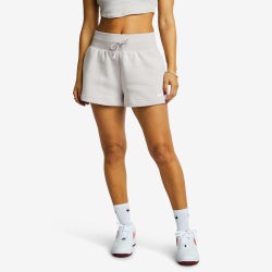 Women Shorts - Nike Phoenix - Platinum Violet-Sail