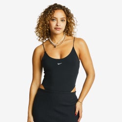 Femme Bodysuits - Nike Chill Knit - Black-Sail