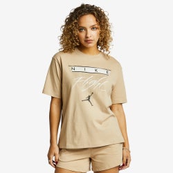 Mujer T-Shirts - Jordan Gfx - Legend Md Brown-Black