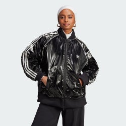 Donna Jackets - adidas Sst Padded Bomber - Black-Black