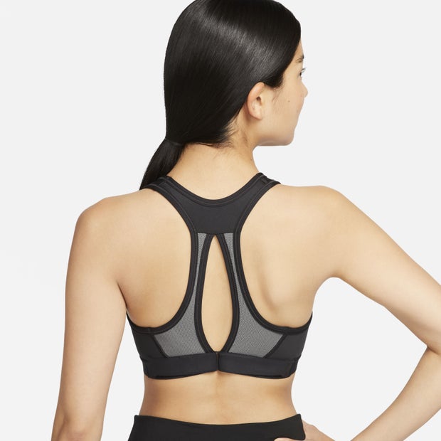 Image of Nike Swoosh female Reggiseni sportivi/Canotte sportive - Nero - Cotone Intessuto - Foot Locker035