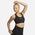 Nike Swoosh Medium Support Padded - Women Sport Bras/Sport Vests Black-White