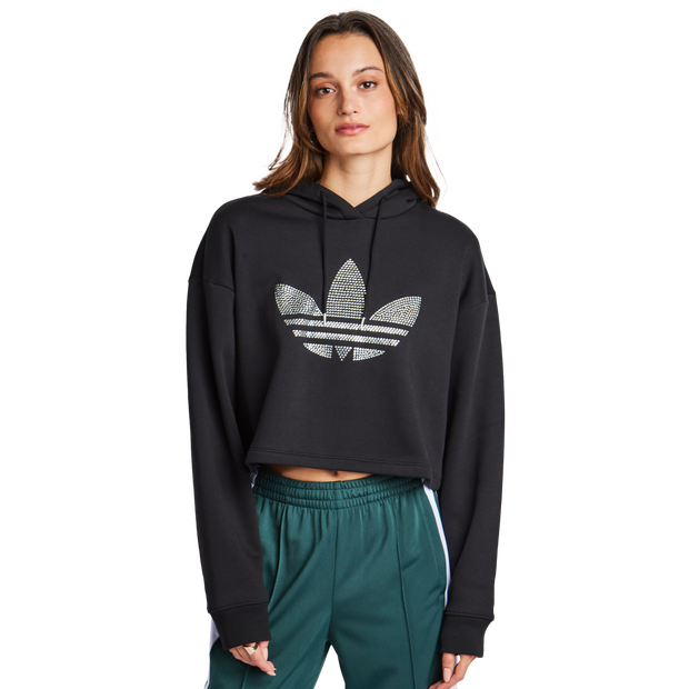 Image of Adidas Bling female Felpe con cappuccio - Nero - Foot Locker035