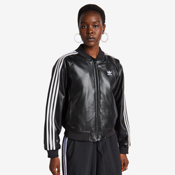 Damen Jackets - adidas Superstar Pleather - Black-Black