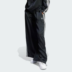 Femme Pantalons - adidas Satin Wide Leg - Black-Black