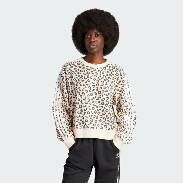 Adidas Originals Leopard Luxe - Damen Sweatshirts