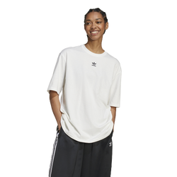 Femme T-Shirts - adidas Adicolor Essentials - Cloud White-Cloud White