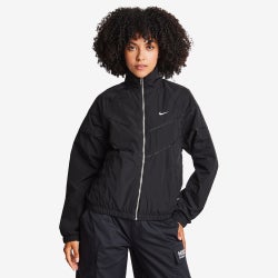 Femme Vestes Zippees - Nike Windrunner Full Zip - Black-White