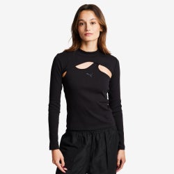 Women T-Shirts - Puma Dare To Matrix Ballet - Black-Black