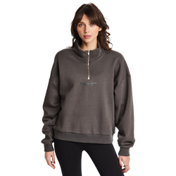 Women Track Tops - Peach Fit Studio - Charcoal-Charcoal