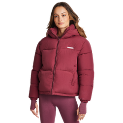 Damen Jackets - Peach Fit Essential Puffer - Rbywine-Rbywine