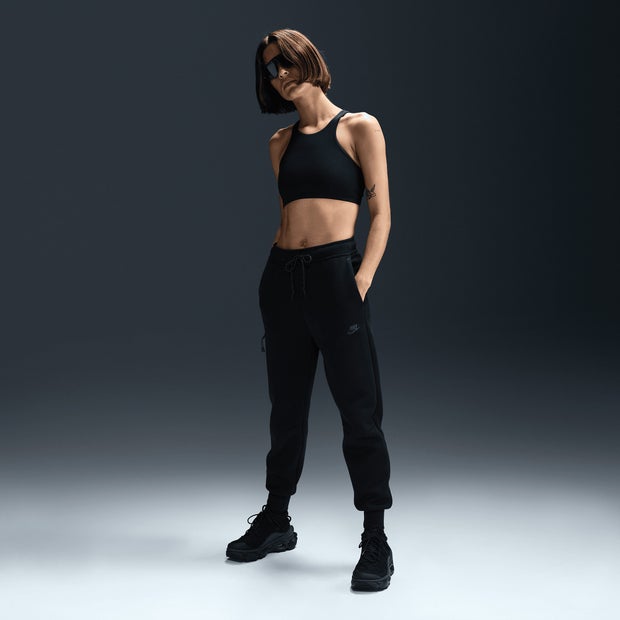 Image of Nike Tech Fleece female Pantaloni - Nero - Foot Locker035