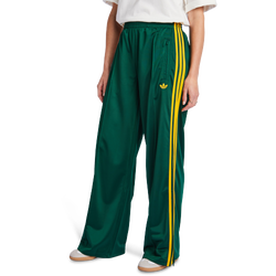 Women Pants - adidas Firebird Loose - Collegiate Green-Crew Yellow