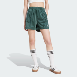 Damen Shorts - adidas Firebird - Mineral Green-White