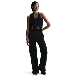 Damen Hosen - Nike Phoenix Wide Gls - Black-Black