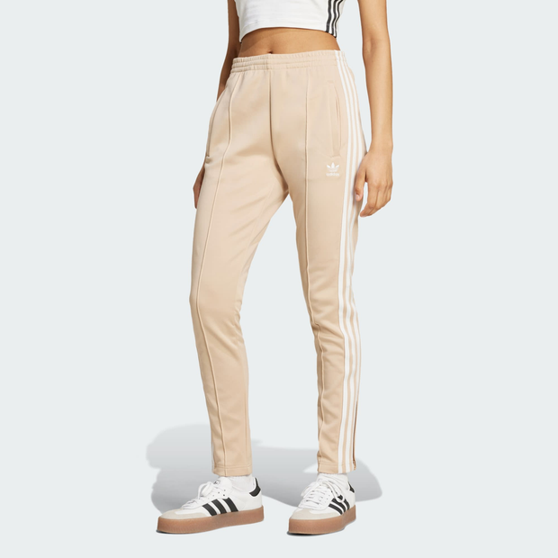 Image of Adidas Superstar female Pantaloni - Beige - Jersey di cotone - Foot Locker035