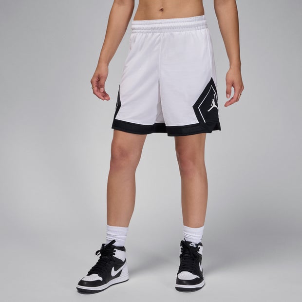 Image of Jordan Sport Dri-fit Diamond female Pantaloncini - Bianco - Poly Mesh - Foot Locker035