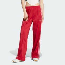 Women Pants - adidas Firebird Badge Track Tracksuit - Team Victory Red-Team Victory Red