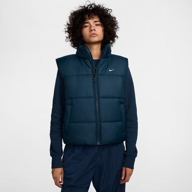 Image of Nike Therma-fit female Gilets - Blu - Jersey di cotone - Foot Locker035