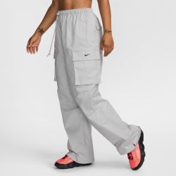 Women Pants - Nike Dance Cargo - Light Smoke Grey-Black