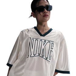 Women T-Shirts - Nike Street - Sail-Armory Navy