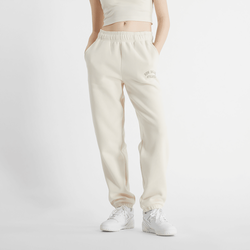 Women Pants - New Balance Graphic - Beige-Beige