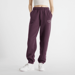 Women Pants - New Balance Graphic - Brown-Brown