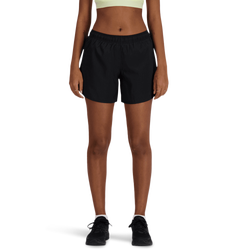 Women Shorts - New Balance Sport Essentials - Black-Black