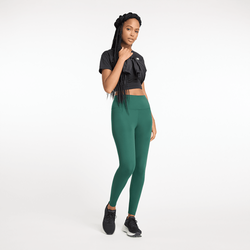 Women Leggings - New Balance Harmony - Green-Green