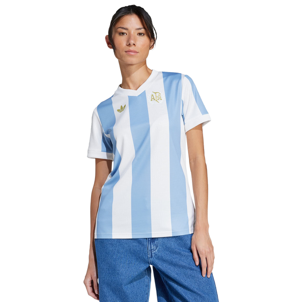 Image of Adidas Argentina female Maglie/Repliche - Blu - Poly Mesh - Foot Locker035