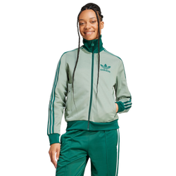 Damen Track Tops - adidas Beckenbauer - Silver Green-Silver Green