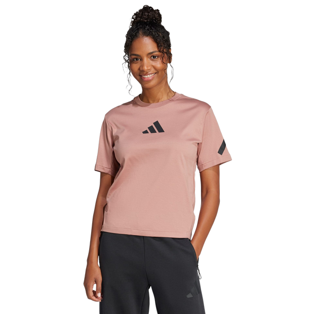 Image of Adidas Z.n.e. female Magliette - Marrone - Jersey di cotone - Foot Locker035