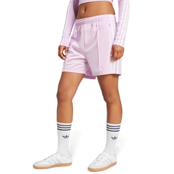 Damen Shorts - adidas Adicolor Firebird - Light Orchid-Light Orchid