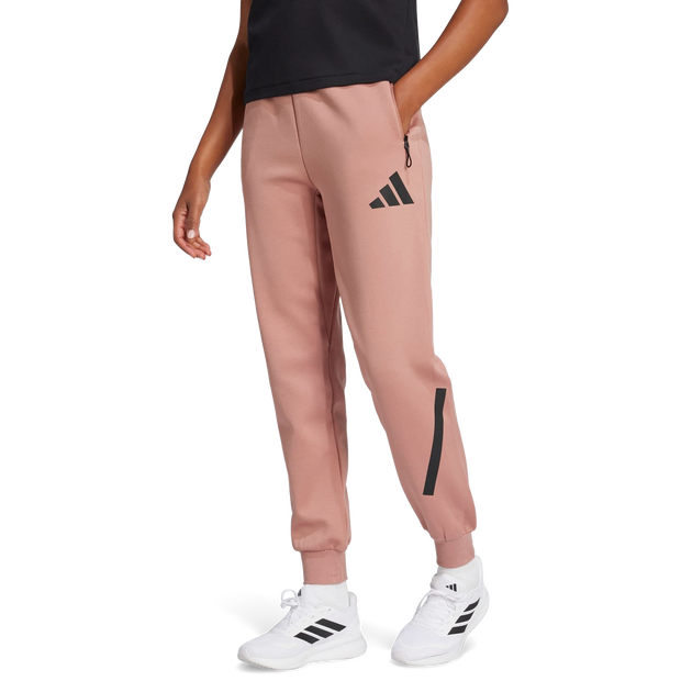 Image of Adidas Z.n.e. female Pantaloni - Marrone - Poly Mesh - Foot Locker035